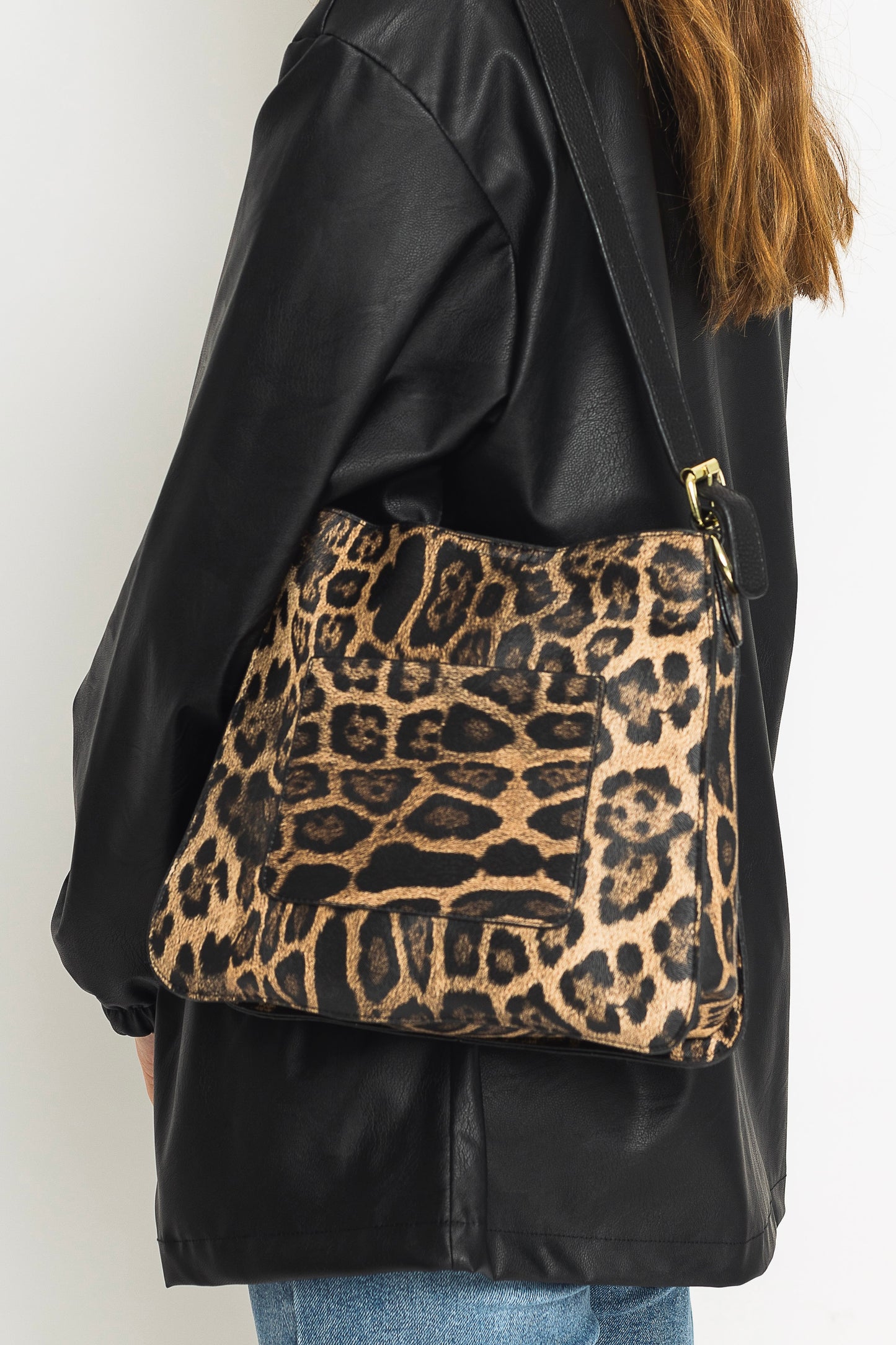 LEOPARD ANNIE BAG