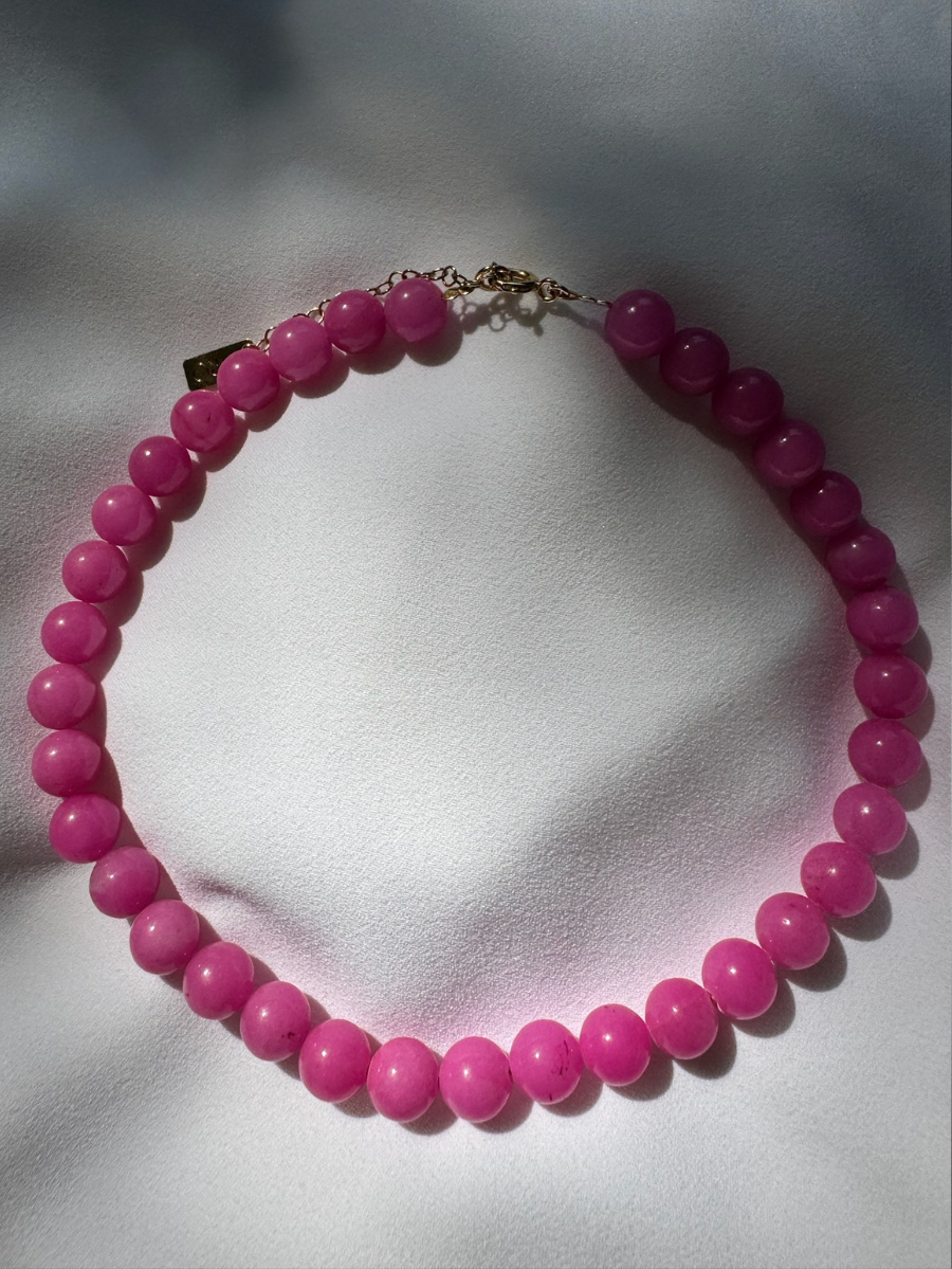 PINK SUMMER NECKLACE