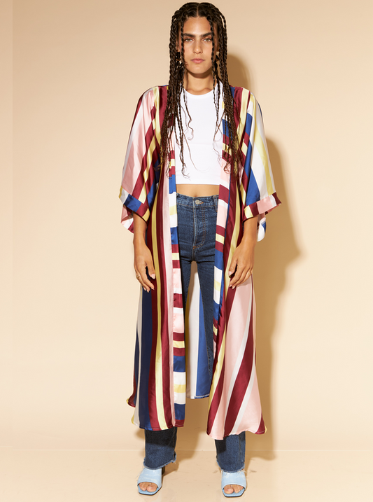 STRIPES KIMONO