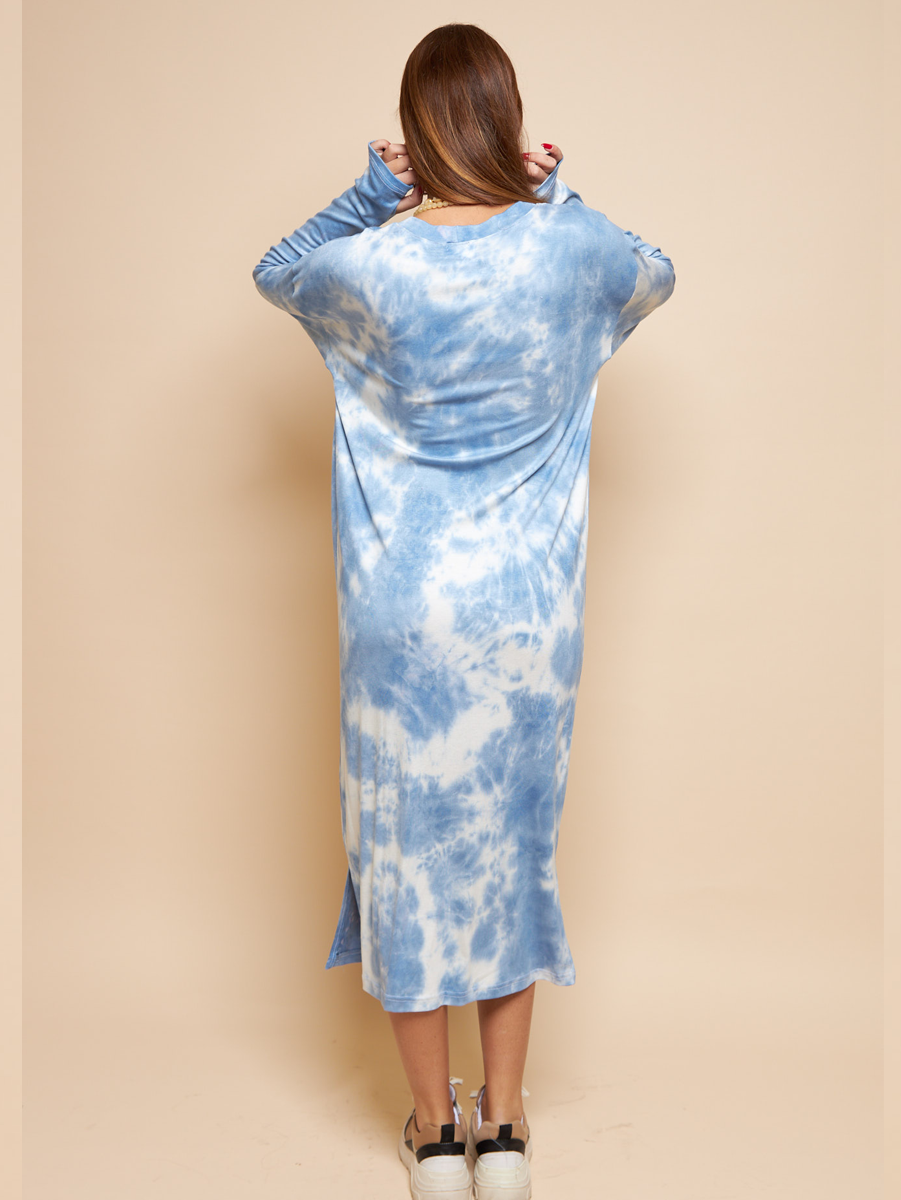 LIGHT BLUE CLOUD DRESS