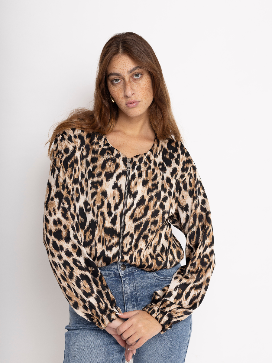 VINI LEOPARD JACKET