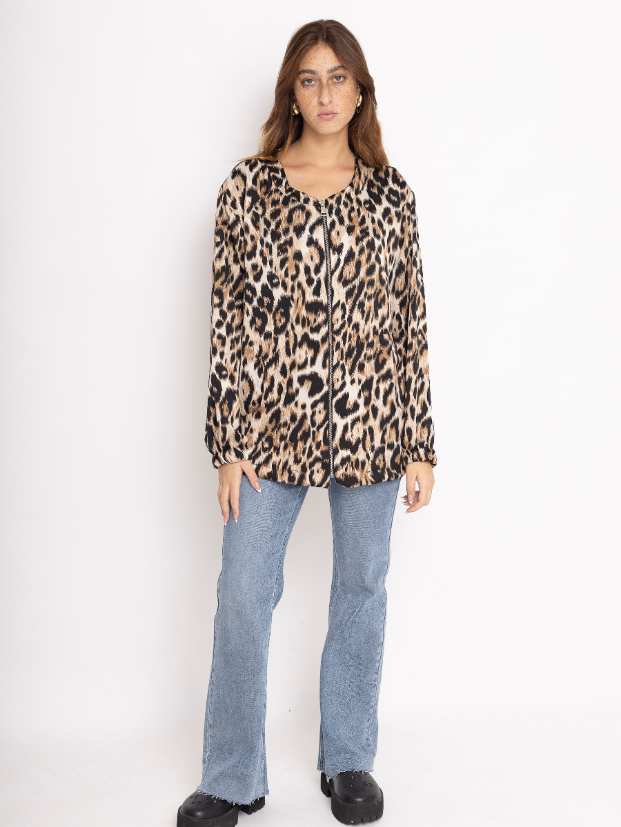 VINI LEOPARD JACKET