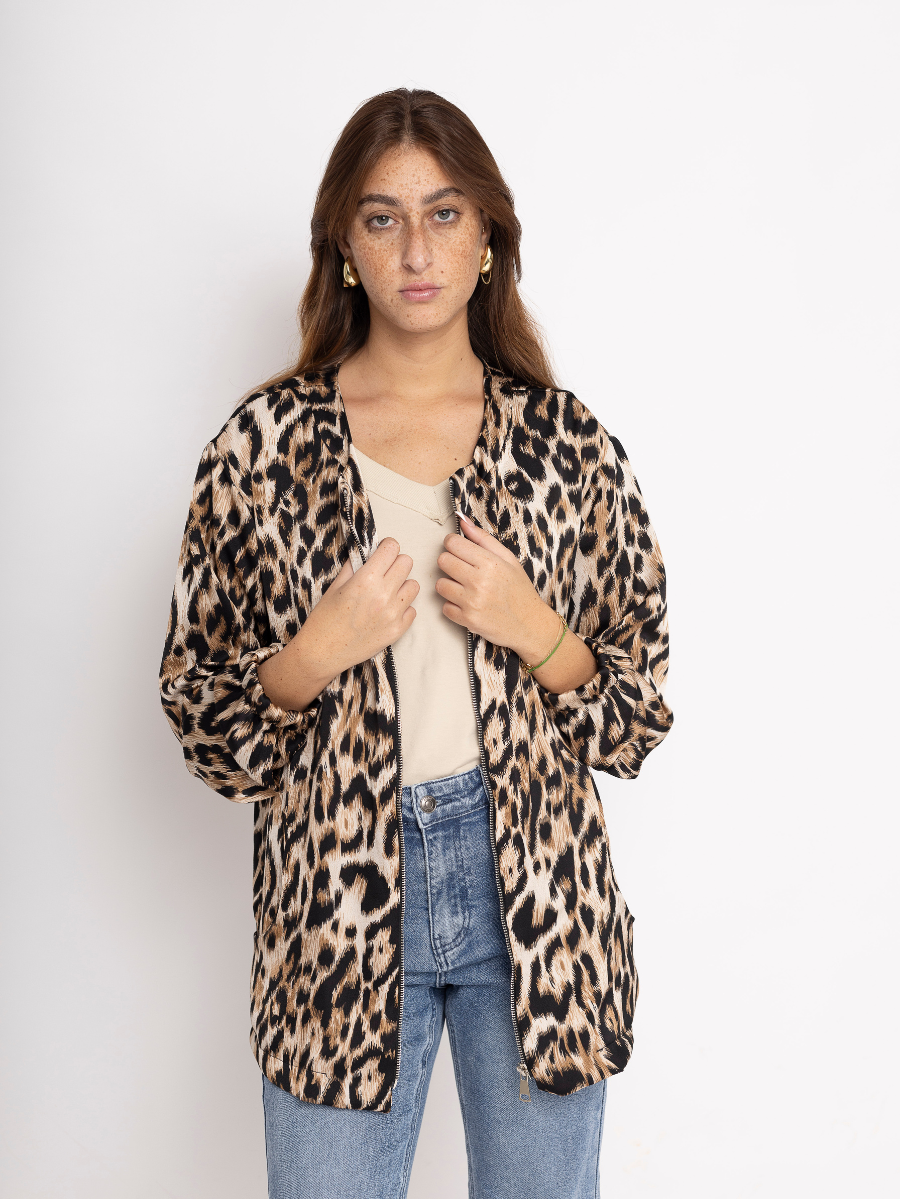 VINI LEOPARD JACKET