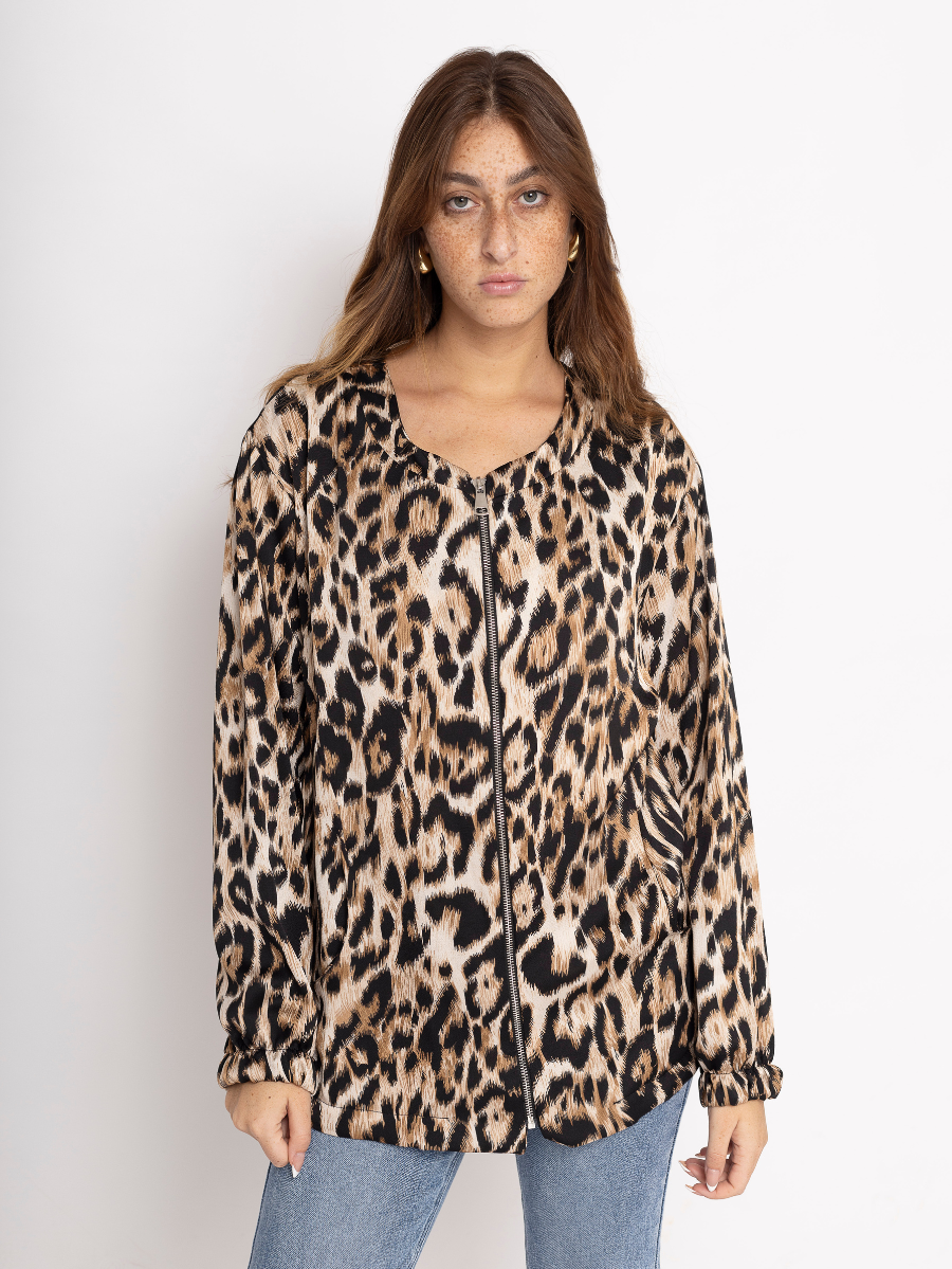 VINI LEOPARD JACKET